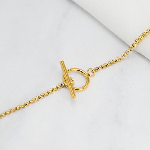 Bracelet "Layla" | Acier inoxydable gris ou doré
