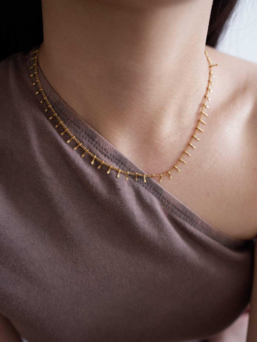 NOUVEAUTE ! | Collier "Jupiter" | Plaqué or 18k.