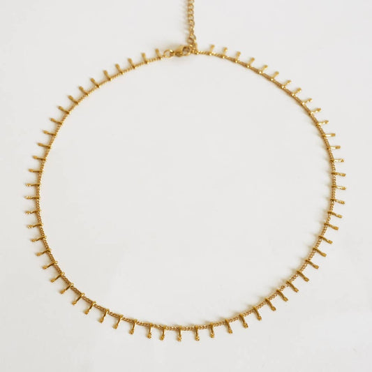 NOUVEAUTE ! | Collier "Jupiter" | Plaqué or 18k.