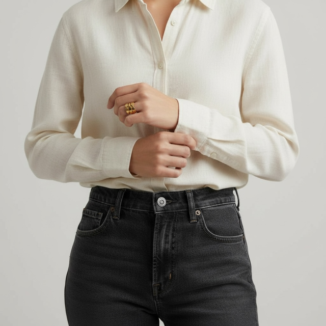 NOUVEAUTE ! Bague ajustable triple Calisson | Plaqué or 18K