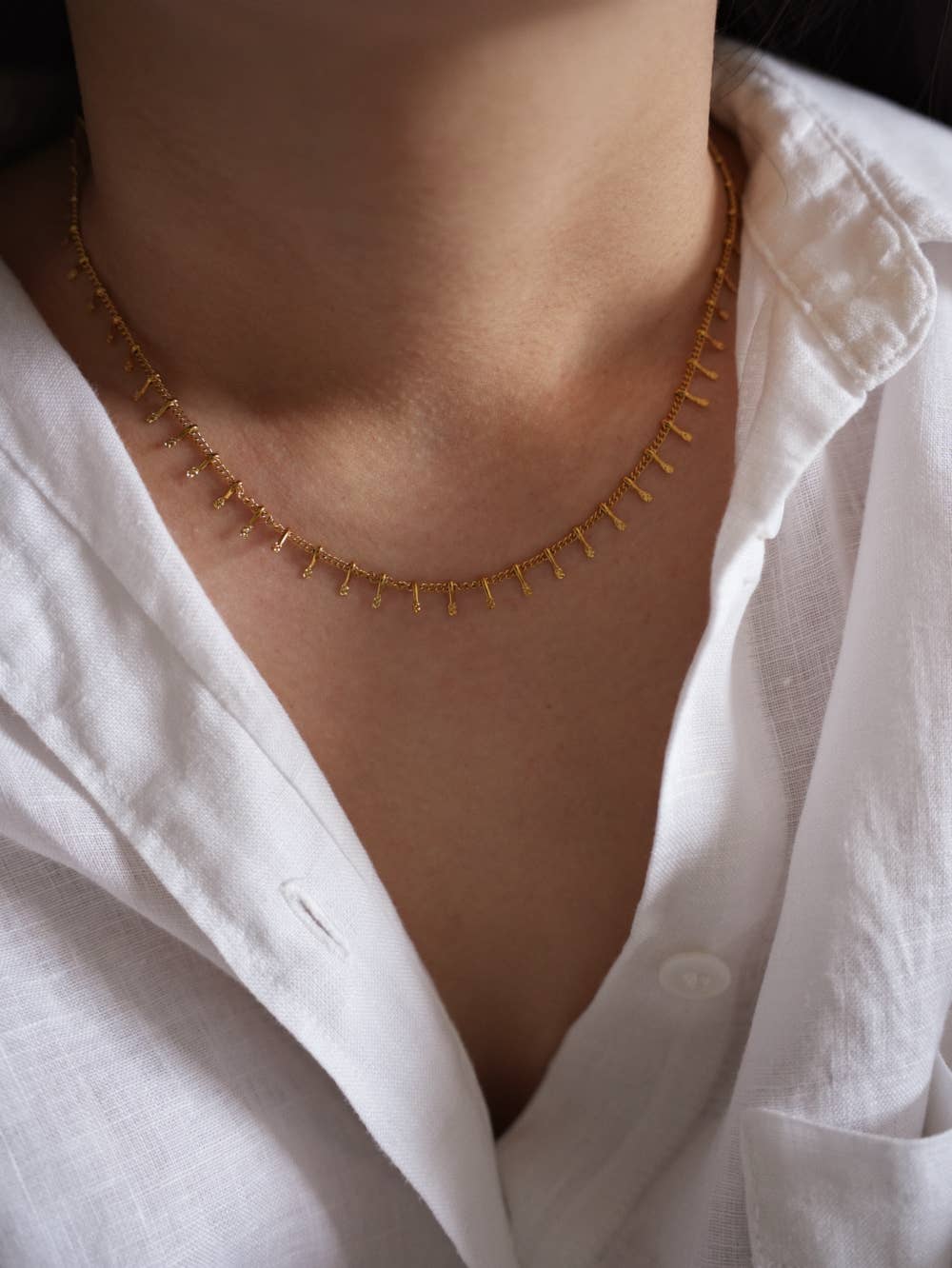 NOUVEAUTE ! | Collier "Jupiter" | Plaqué or 18k.