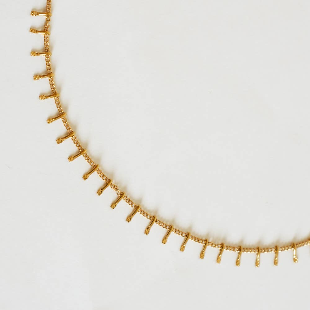 NOUVEAUTE ! | Collier "Jupiter" | Plaqué or 18k.