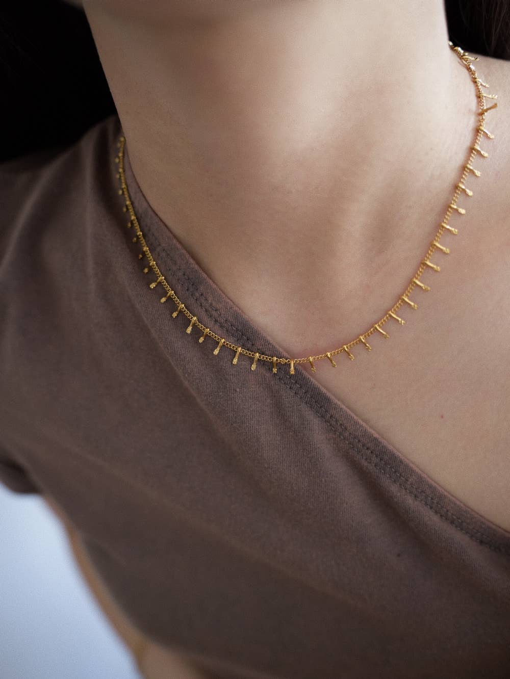 NOUVEAUTE ! | Collier "Jupiter" | Plaqué or 18k.