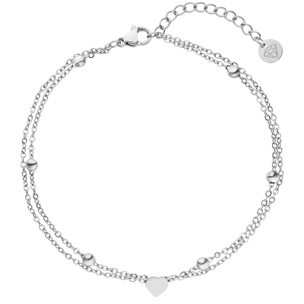 NOUVEAUTE ! Bracelet Heartbeat | Plaqué or 18K ou acier inoxydable poli