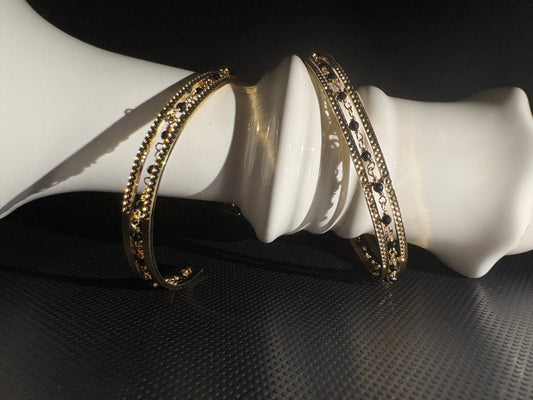 Jonc SABAH  plaqué Or 18K
