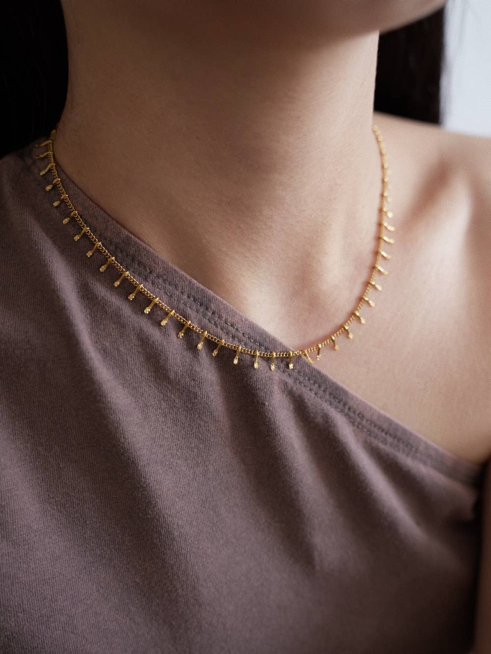 NOUVEAUTE ! | Collier "Jupiter" | Plaqué or 18k.