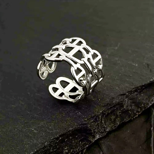 NOUVEAUTE !  Bague "Marinette" | Acier inoxydable doré ou gris