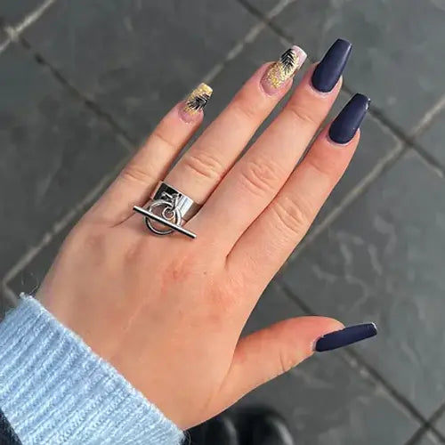 Bague "Slash Zéro" | Acier inoxydable gris