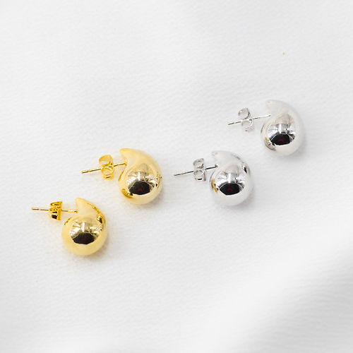 Boucles d'oreilles "goutte" | Acier inoxydable