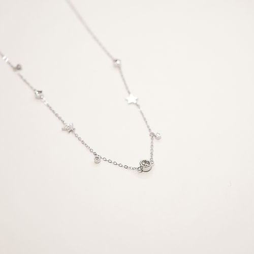 Collier "Starlette" | Argent 925 millièmes rhodié