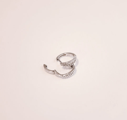 NOUVEAUTE ! Boucles d'oreille "Meily" | Argent rhodié ou rhoduim doré