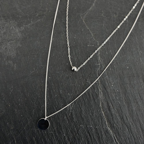 Collier "Inès" | Argent 925 millièmes rhodié